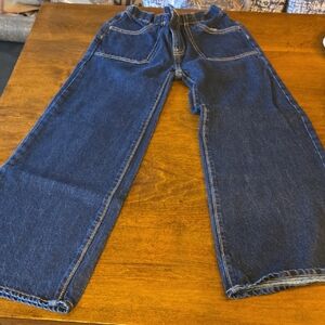 Old Navy Dark Blue Girls Baggy Wide Leg